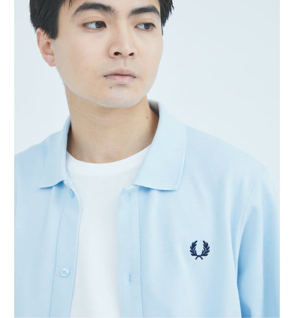 JOURNAL STANDARD「FRED PERRY / フレッドペリー 別注  フル ボタン ピケ ポロシャツ」|シャツ・ブラウス|