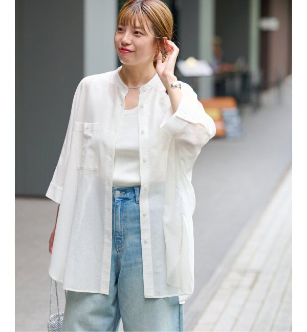 JOURNAL STANDARD relume「ナチュラルストレッチドルマンシャツ」|シャツ・ブラウス|