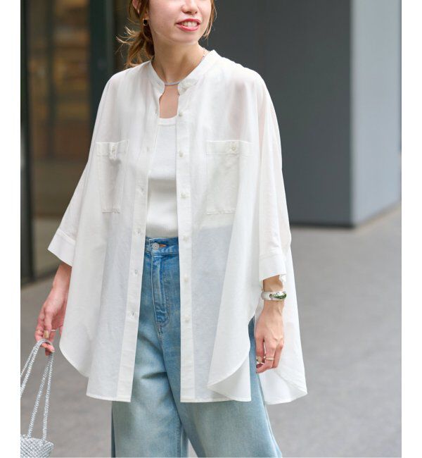 JOURNAL STANDARD relume「ナチュラルストレッチドルマンシャツ」|シャツ・ブラウス|