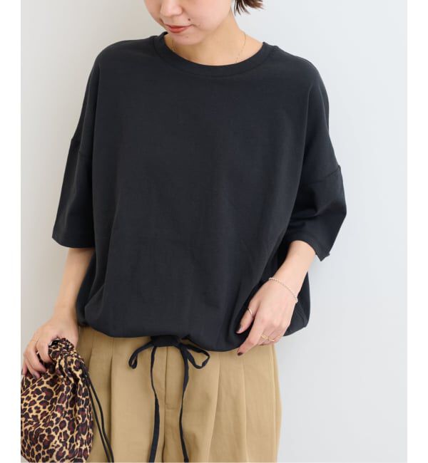 JOURNAL STANDARD relume「《追加3》ギャザーヘムショートスリーブTシャツ」|Tシャツ・カットソー|