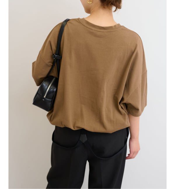 JOURNAL STANDARD relume「《追加3》ギャザーヘムショートスリーブTシャツ」|Tシャツ・カットソー|