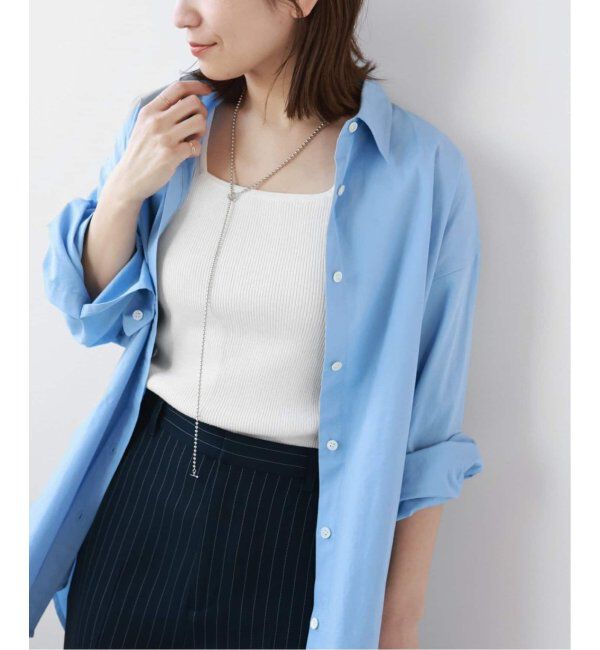 JOURNAL STANDARD relume「《追加4》Vis/Polyスクエアネックリブタンクトップ」|タンクトップ|ホワイト