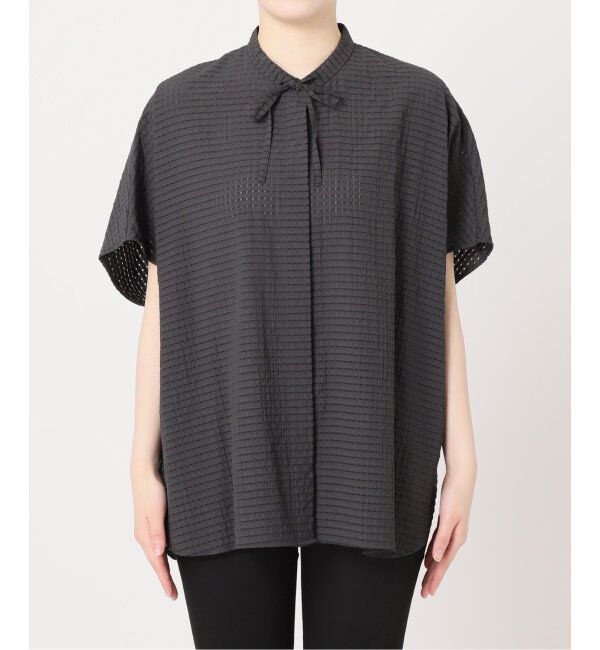 JOURNAL STANDARD「《追加2》シアーチェックポンチョブラウス」|シャツ・ブラウス|