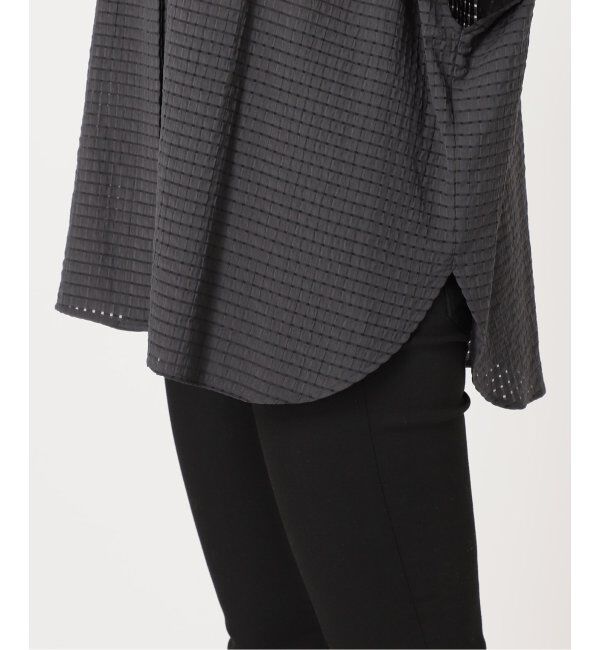 JOURNAL STANDARD「《追加2》シアーチェックポンチョブラウス」|シャツ・ブラウス|