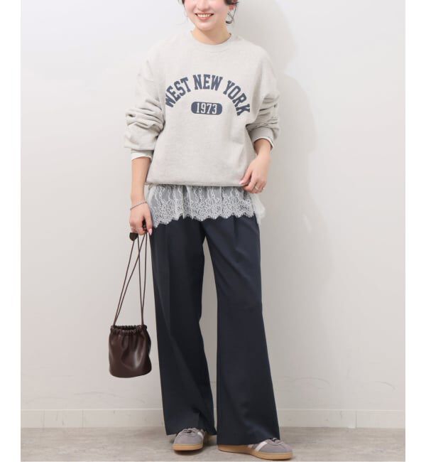 JOURNAL STANDARD relume「《追加7》マットウースフレアタックパンツ」|スラックス|