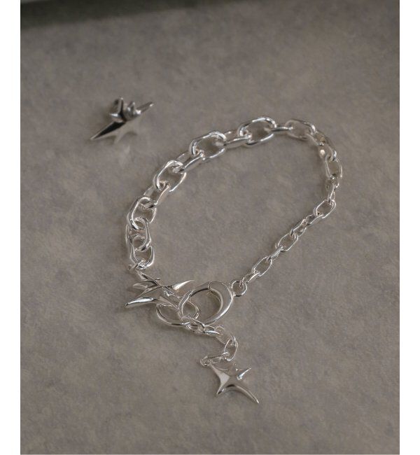JOURNAL STANDARD「【Soierie/ソワリー】 Etolile chain bracelet」|ブレスレット・バングル|