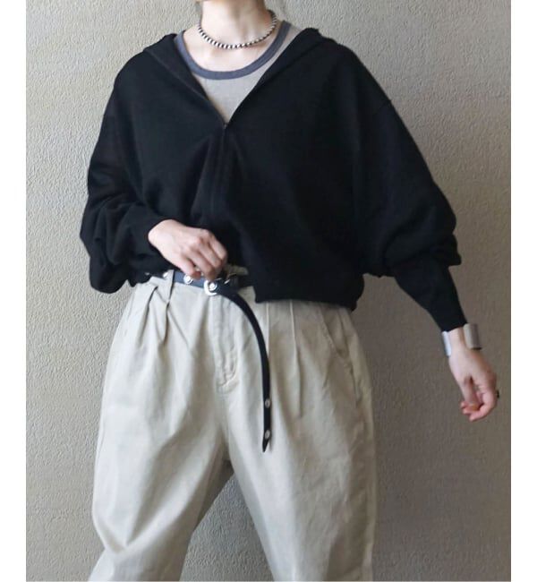 journal standard luxe「《追加2》HGテンジク フーディ」|ニット・セーター|