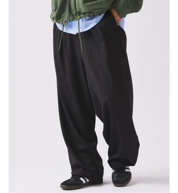JOURNAL STANDARD relume「フォルモザ オーバーパンツ」|スラックス|ブラック