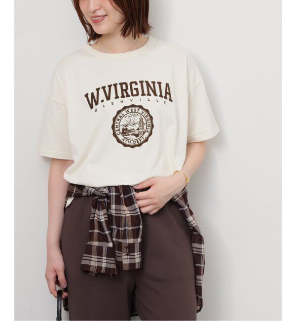 JOURNAL STANDARD relume「ヴィンテージフロッキーロゴTEE」|Tシャツ・カットソー|