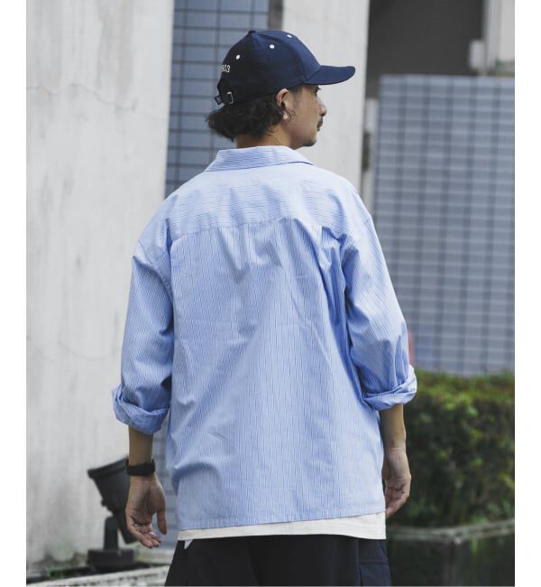 JOURNAL STANDARD relume「JAMES FABRIC / ジェームスファブリック ブルーハケメ ライトウェイトシャツ」|シャツ・ブラウス|