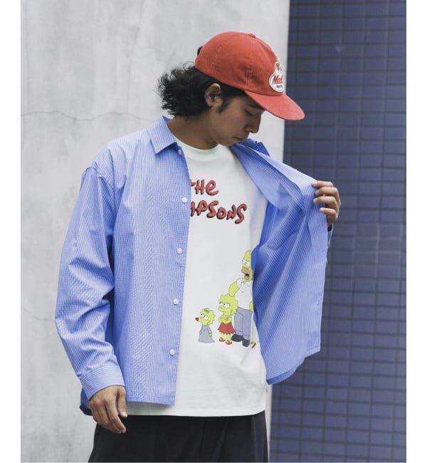 JOURNAL STANDARD relume「JAMES FABRIC / ジェームスファブリック ブルーハケメ ライトウェイトシャツ」|シャツ・ブラウス|