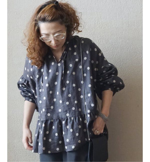 journal standard luxe「ヘムフリルギャザーブラウス」|シャツ・ブラウス|