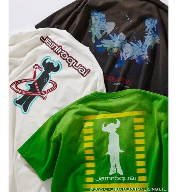 JOURNAL STANDARD relume「Jamiroquai / ジャミロクワイ 別注 &rdquo;蓄光&rdquo; フェードプリント Tシャツ」|Tシャツ・カットソー|