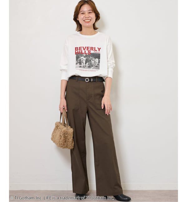 JOURNAL STANDARD relume「《追加25》ワイドベイカーパンツ」|カーゴ|