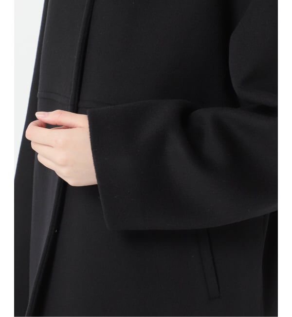 JOURNAL STANDARD「《追加4》スーパー140ビーバーノーカラーショートコート」|ノーカラーコート|