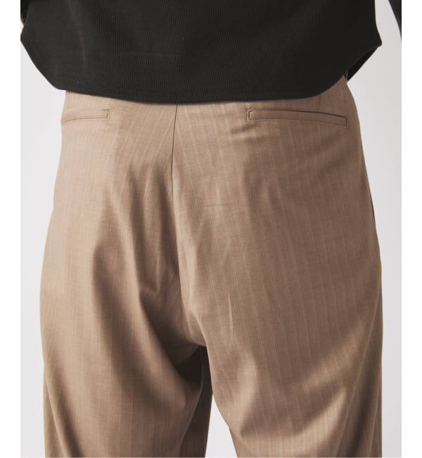 JOURNAL STANDARD relume「ドビーストライプ オーバーパンツ」|スラックス|