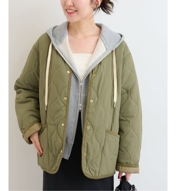 JOURNAL STANDARD relume「《追加2》コクーンキルティングブルゾン」|その他|カーキ