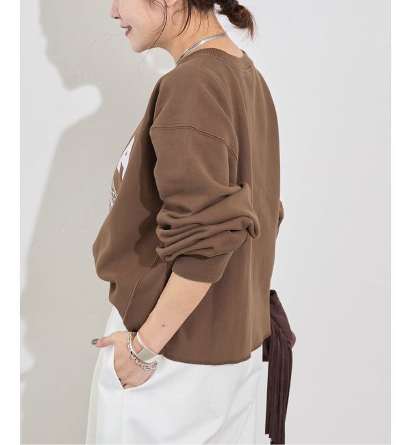 JOURNAL STANDARD「JS カレッジ クロップドスウェット」|スウェット・ジャージ|