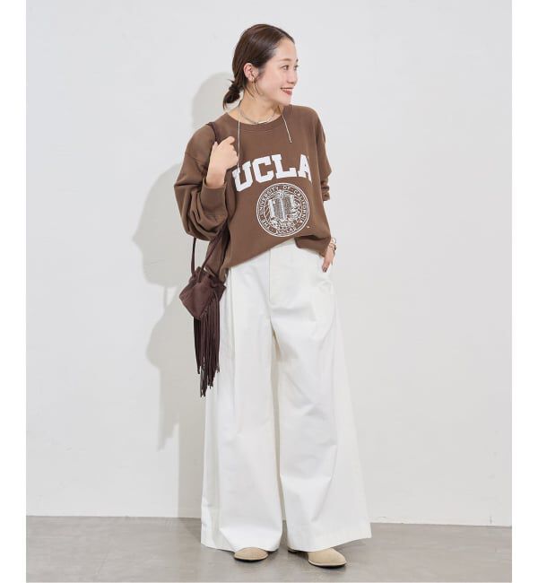 JOURNAL STANDARD「JS カレッジ クロップドスウェット」|スウェット・ジャージ|