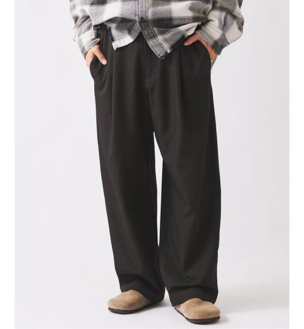 JOURNAL STANDARD relume「バルジ ツイル 1タック &rdquo;レイジー&rdquo; スラックス」|スラックス|