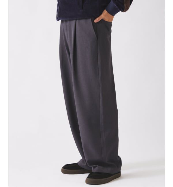 JOURNAL STANDARD relume「バルジ ツイル 1タック &rdquo;レイジー&rdquo; スラックス」|スラックス|