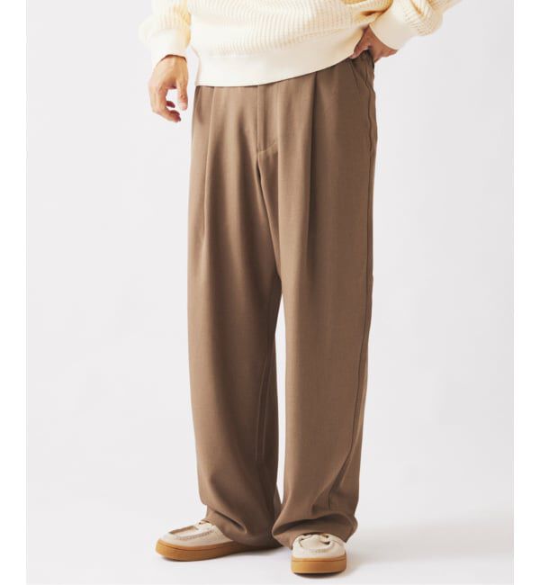 JOURNAL STANDARD relume「バルジ ツイル 1タック &rdquo;レイジー&rdquo; スラックス」|スラックス|