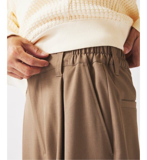 JOURNAL STANDARD relume「バルジ ツイル 1タック &rdquo;レイジー&rdquo; スラックス」|スラックス|