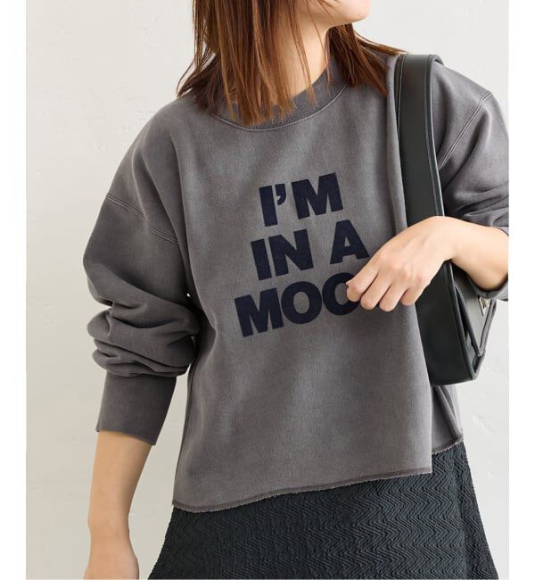 JOURNAL STANDARD「《追加》CROPPED LOGO SWEAT」|スウェット・ジャージ|ブラック