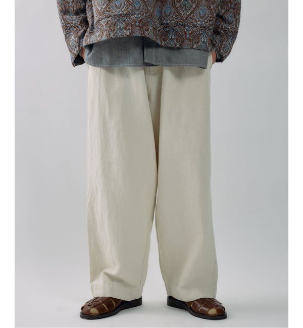 J.S.Homestead「J.S.Homestead / コットンリネン デニム  &ldquo;JUDO&rdquo; パンツ」|デニム|