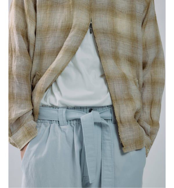 J.S.Homestead「J.S.Homestead / コットンリネン デニム  &ldquo;JUDO&rdquo; パンツ」|デニム|