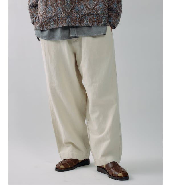 J.S.Homestead「J.S.Homestead / コットンリネン デニム  &ldquo;JUDO&rdquo; パンツ」|デニム|