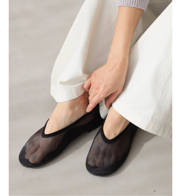 JOURNAL STANDARD relume「【EPURE/エピュレ】 TOV Round Flats」|その他|ブラック