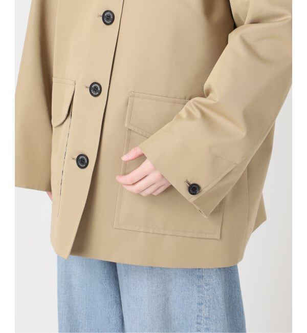 journal standard L'essage「【別注】Aquascutum&times;LESSAGEショートコート」|ステンカラーコート|