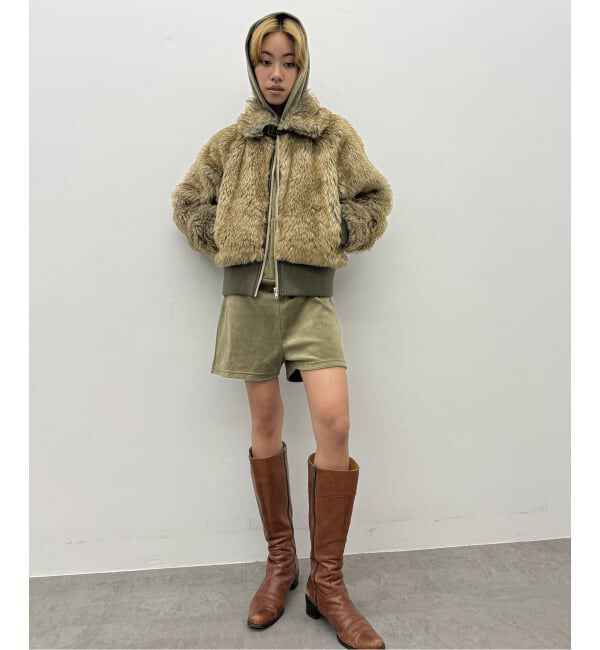 Oriens JOURNAL STANDARD「ベロアフーディーロンパース」|オールインワン|