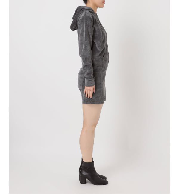 Oriens JOURNAL STANDARD「ベロアフーディーロンパース」|オールインワン|