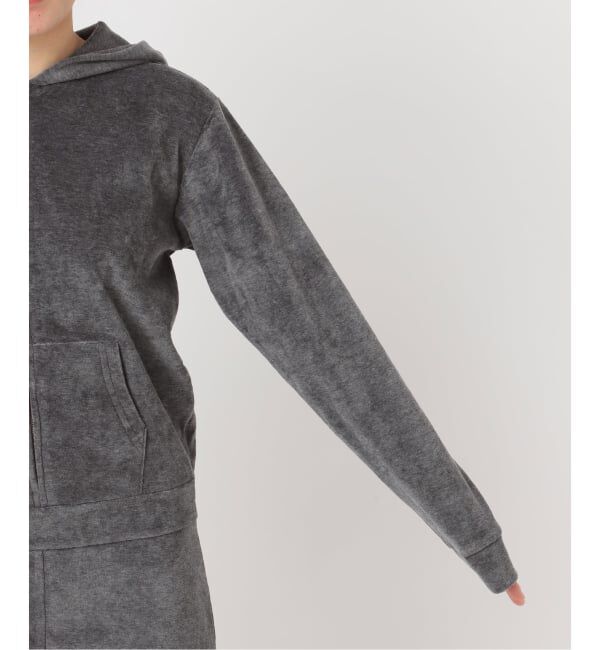 Oriens JOURNAL STANDARD「ベロアフーディーロンパース」|オールインワン|