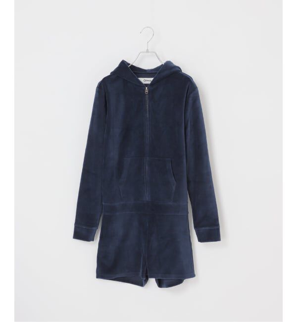 Oriens JOURNAL STANDARD「ベロアフーディーロンパース」|オールインワン|