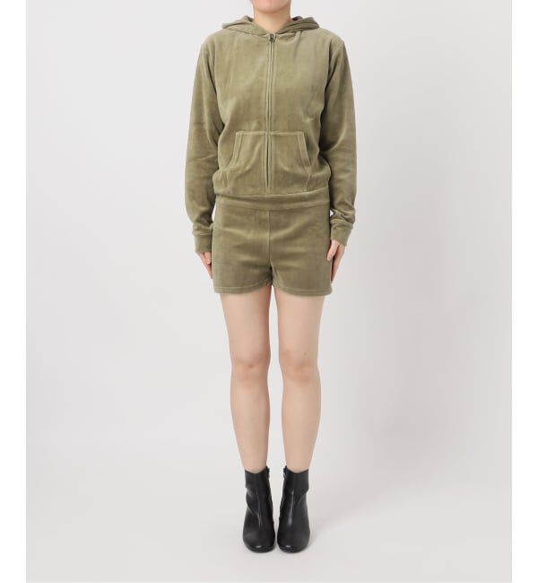 Oriens JOURNAL STANDARD「ベロアフーディーロンパース」|オールインワン|