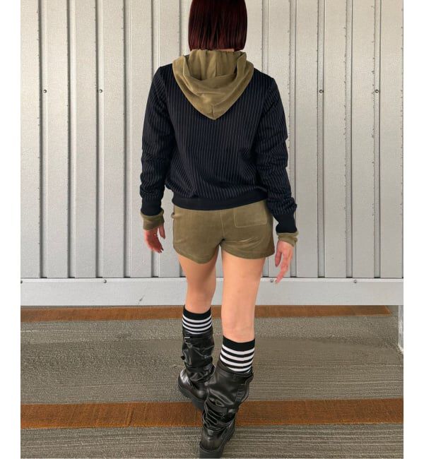 Oriens JOURNAL STANDARD「ベロアフーディーロンパース」|オールインワン|