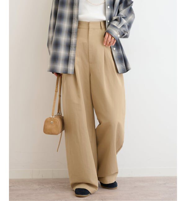 JOURNAL STANDARD relume「《追加3》2タックワイドパンツ」|チノ|