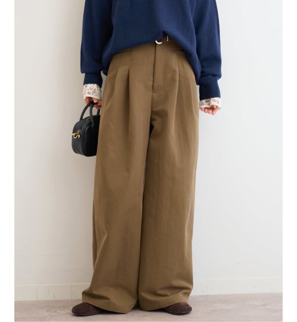 JOURNAL STANDARD relume「《追加3》2タックワイドパンツ」|チノ|