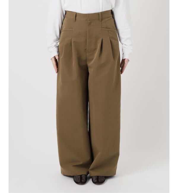 JOURNAL STANDARD relume「《追加3》2タックワイドパンツ」|チノ|