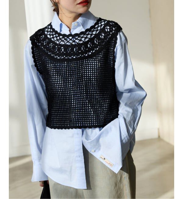JOURNAL STANDARD「CROCHET VEST」|ベスト・ジレ|