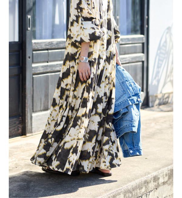 JOURNAL STANDARD「オリエンタルプリントワンピース」|ワンピース|