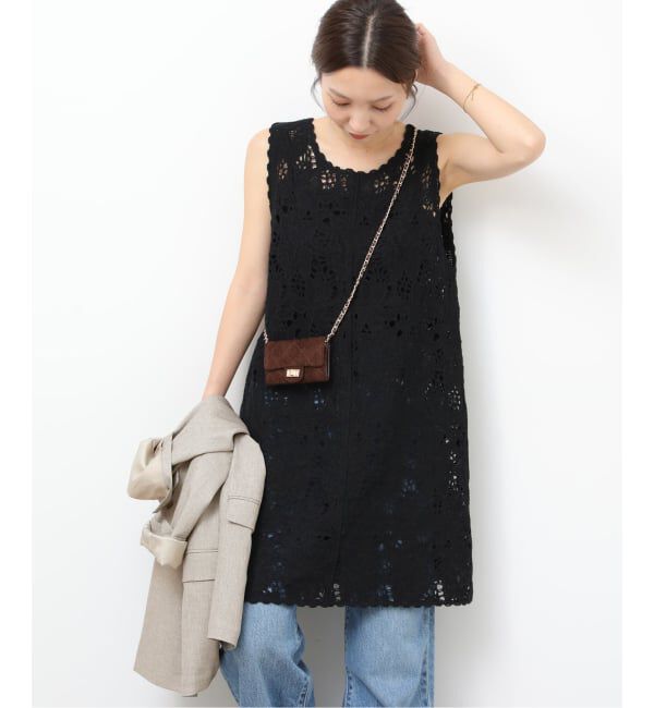 JOURNAL STANDARD relume「エンブロイダリークロシェレースチュニック」|チュニック|