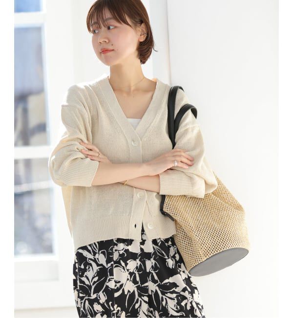 JOURNAL STANDARD relume「リネンコットンVカーディガン」|カーディガン|