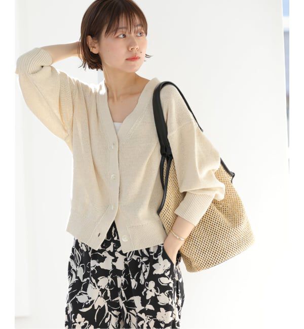 JOURNAL STANDARD relume「リネンコットンVカーディガン」|カーディガン|