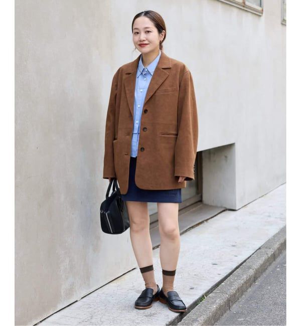 JOURNAL STANDARD「《追加》フェイクスエードジャケット」|ライダースジャケット|