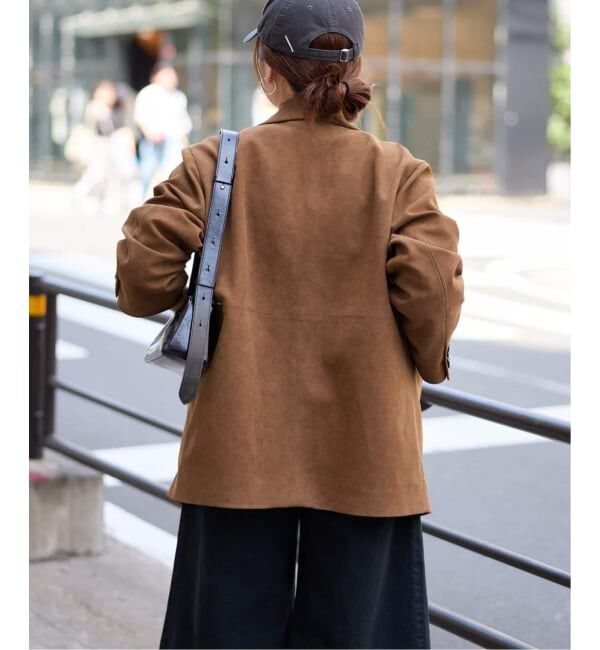 JOURNAL STANDARD「《追加》フェイクスエードジャケット」|ライダースジャケット|