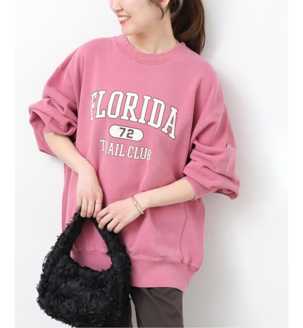 JOURNAL STANDARD relume「ヴィンテージロゴスウェット」|スウェット・ジャージ|ピンク